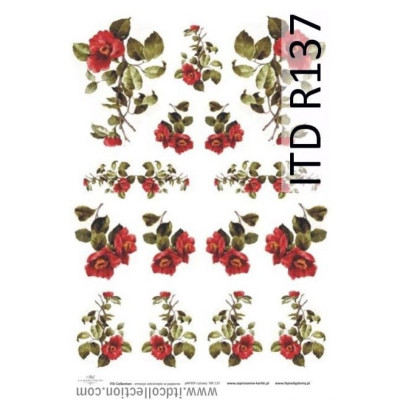 Бумага рисовая ITD A4 - R137