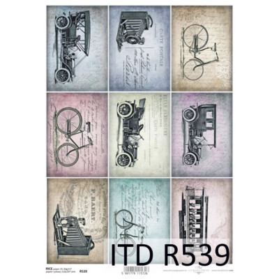 Бумага рисовая ITD A4 - R539