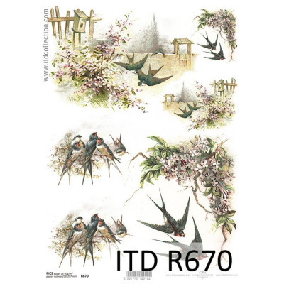 Бумага рисовая ITD A4 - R670
