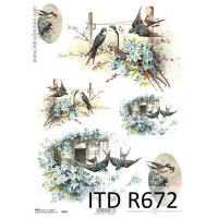 Бумага рисовая ITD A4 - R672