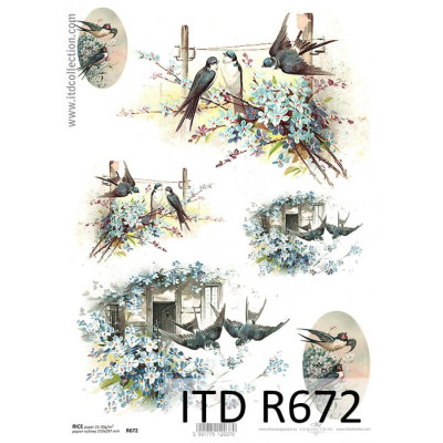Бумага рисовая ITD A4 - R672