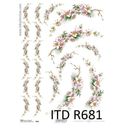 Бумага рисовая ITD A4 - R681