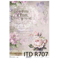 Бумага рисовая ITD A4 - R707