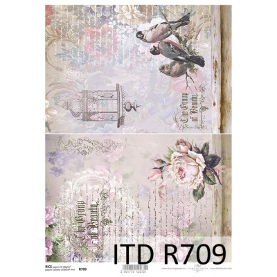 Бумага рисовая ITD A4 - R709