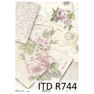 Бумага рисовая ITD A4 - R744