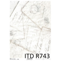 Бумага рисовая ITD A4 - R743