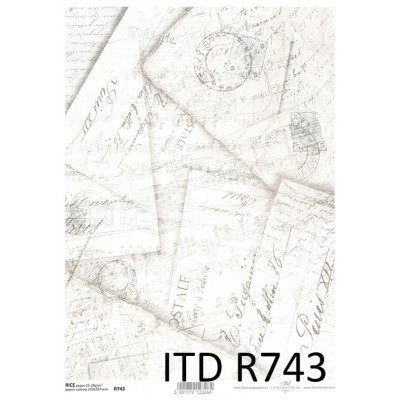 Бумага рисовая ITD A4 - R743