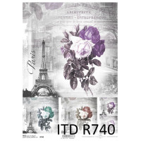 Бумага рисовая ITD A4 - R740