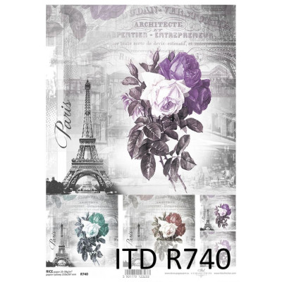 Бумага рисовая ITD A4 - R740