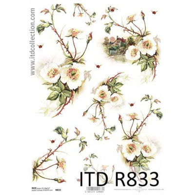 Бумага рисовая ITD A4 - R833