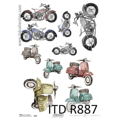 Бумага рисовая ITD A4 - R887