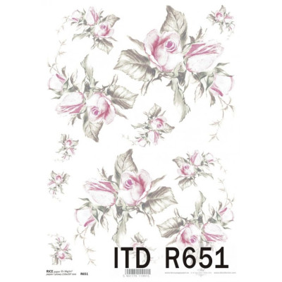 Бумага рисовая ITD A4 - R651
