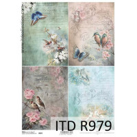 Бумага рисовая ITD A4 - R979