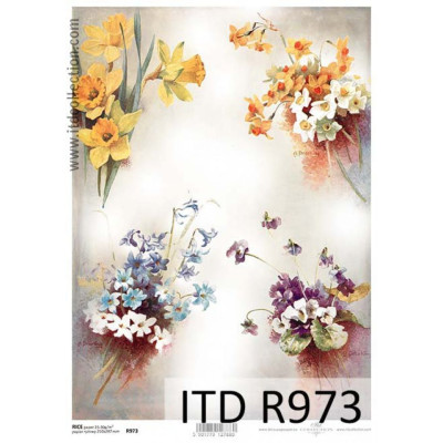 Бумага рисовая ITD A4 - R973