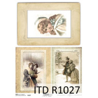 Бумага рисовая ITD A4 - R1027