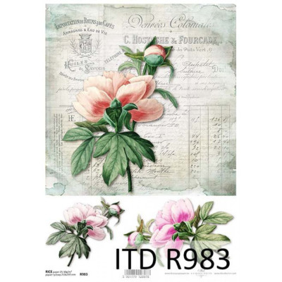 Бумага рисовая ITD A4 - R983