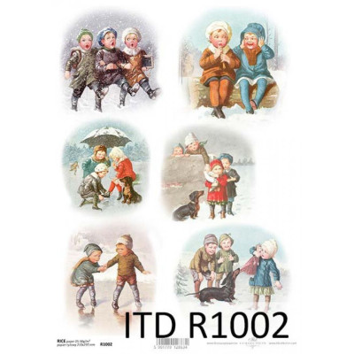 Бумага рисовая ITD A4 - R1002